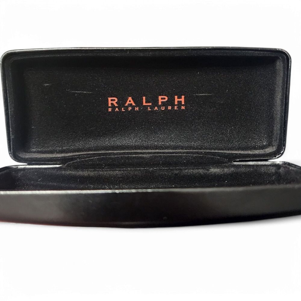 Polo Ralph Lauren Black Eyeglass Sunglass Case Hard Clamshell‎